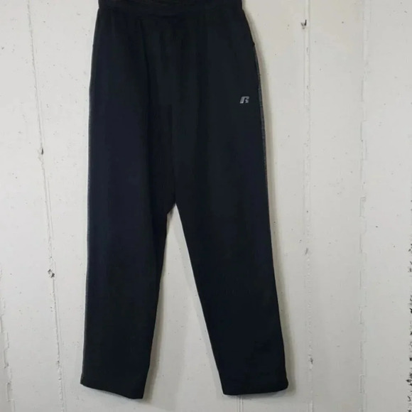 Russell‎ Tech Fleece M black gray sweatpants - Picture 1 of 5